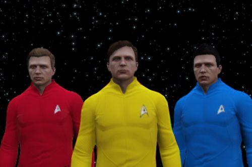 Star Trek Shirts Pack for MP (Red, Blue, Yellow)